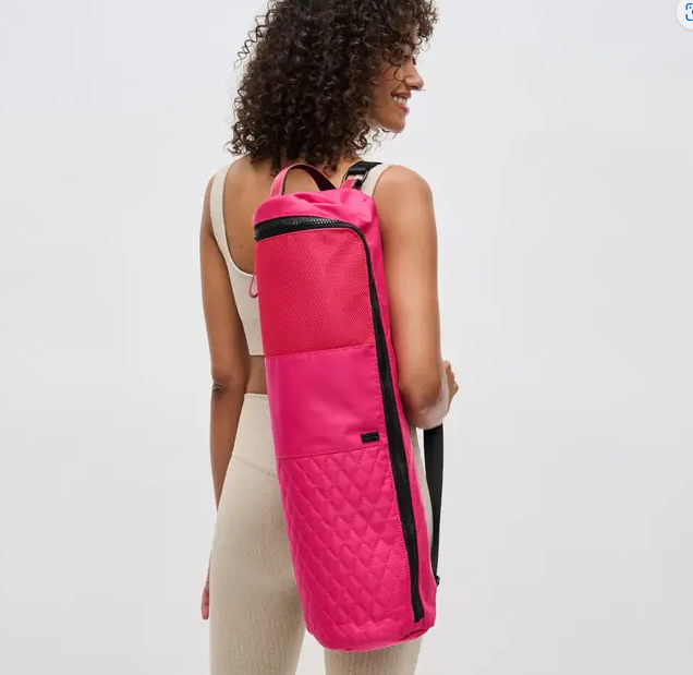 Quilted Yoga Mat Bag