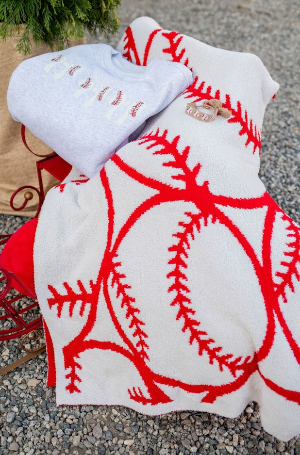 Baseball Throw Blanket