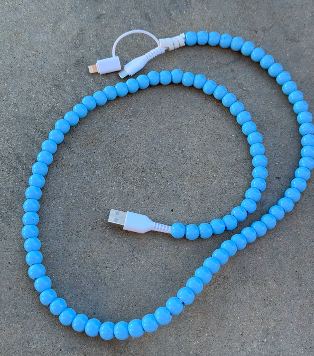 Beaded Charging Cords - Fit for all device USBC & Lightening - Buttercup Lynne Boutique