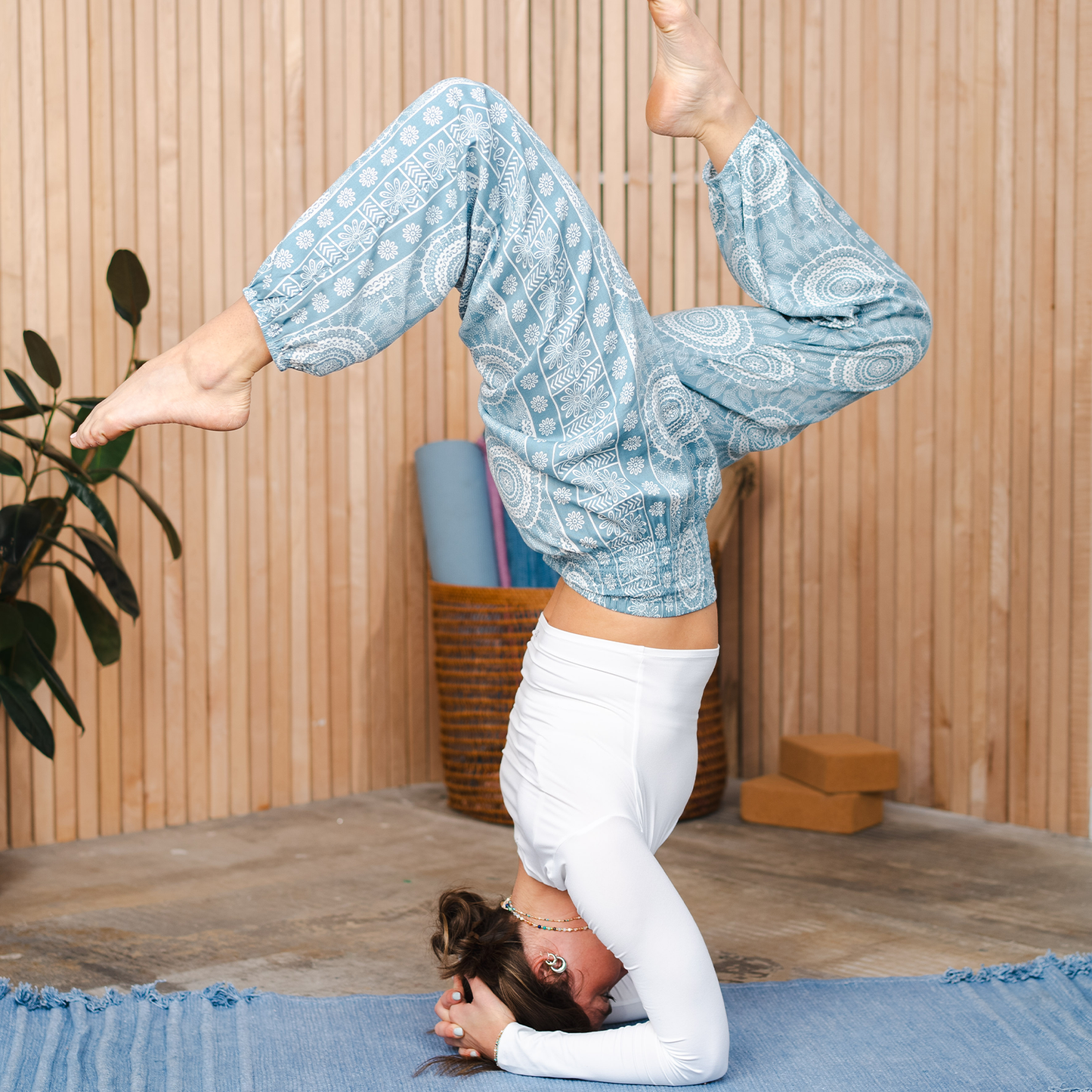 Moon Shadow Harem Pants with Pockets