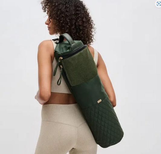 Quilted Yoga Mat Bag