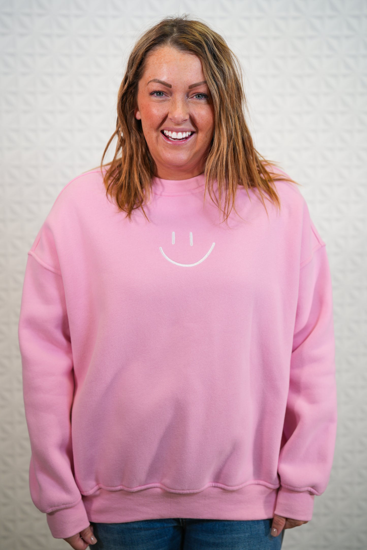 I Hope You Have The Best Day Ever - Light Pink Crewneck