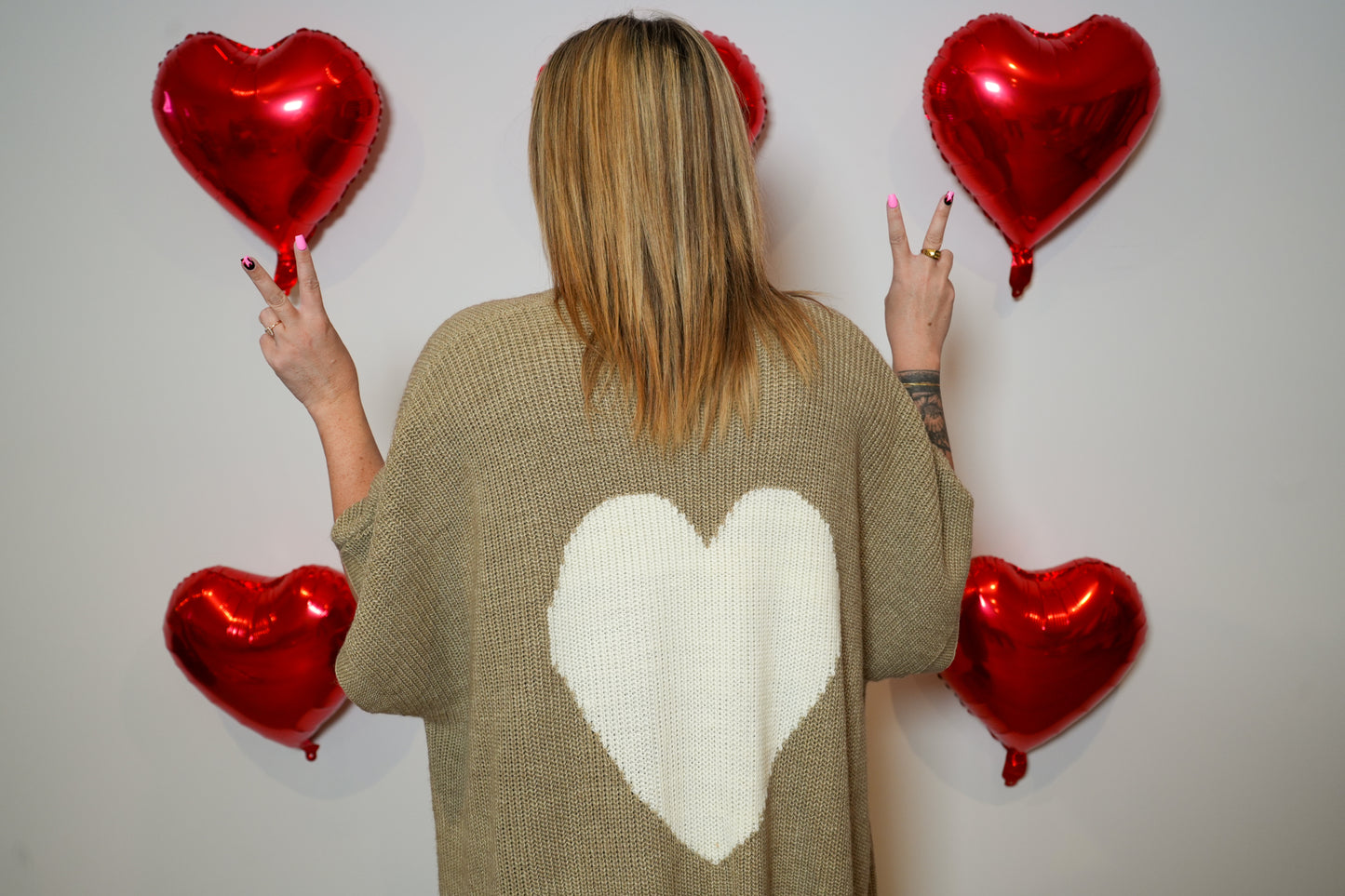 Heart Of Mine Knit Sweater Cardigan - Buttercup Lynne Boutique