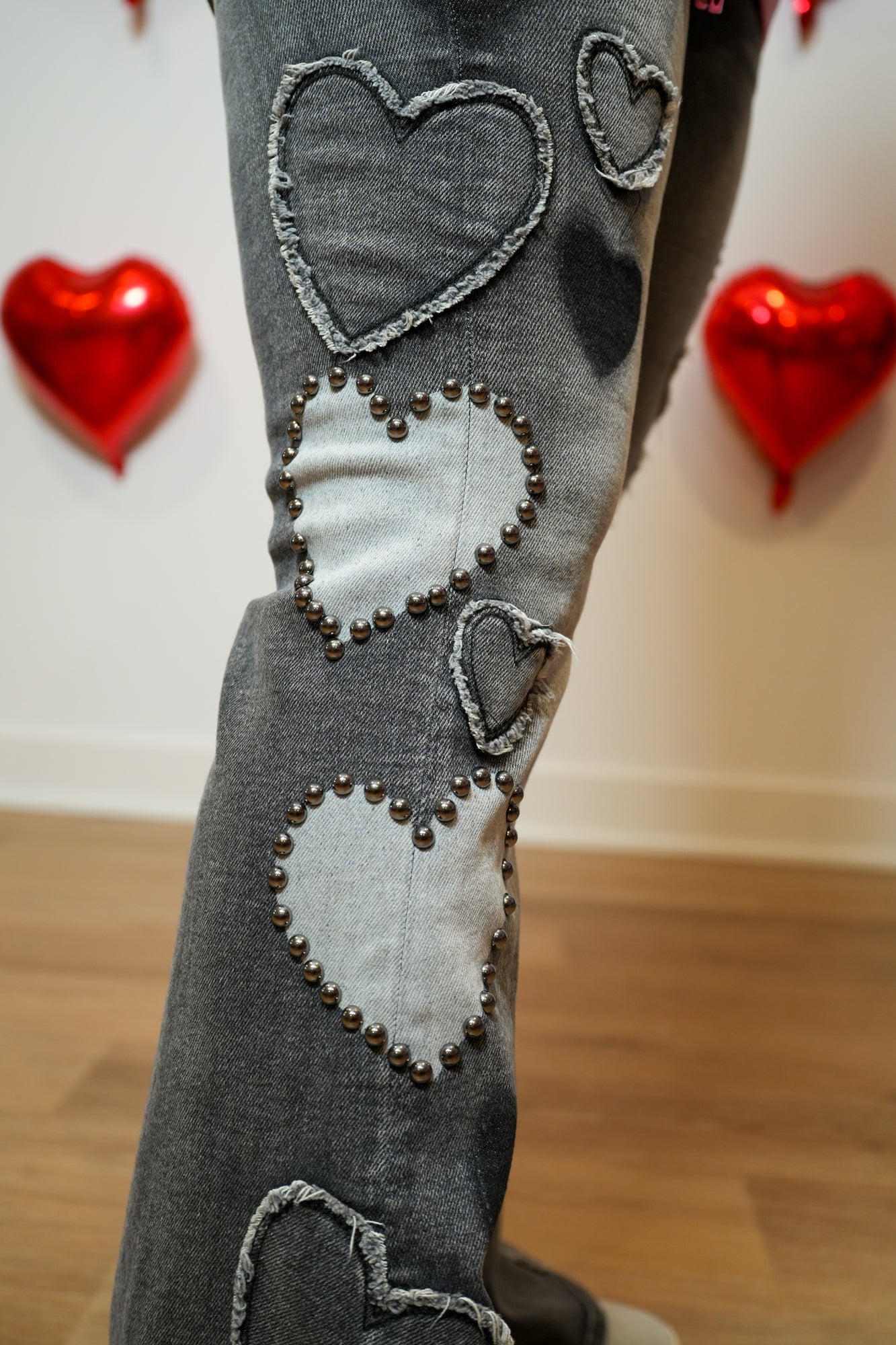 In It For Love Heart Denim