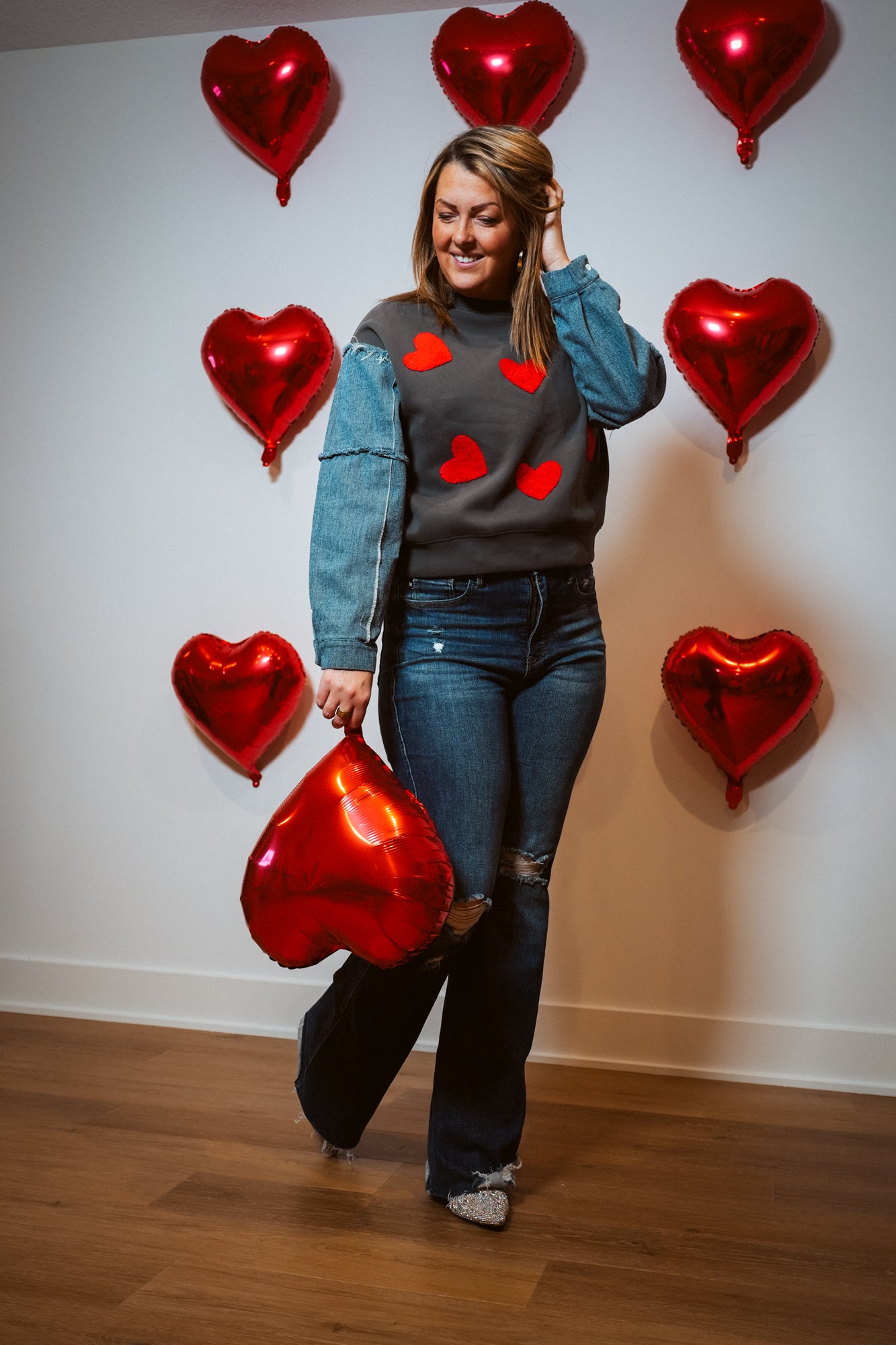 Hearts and Denim - Buttercup Lynne Boutique