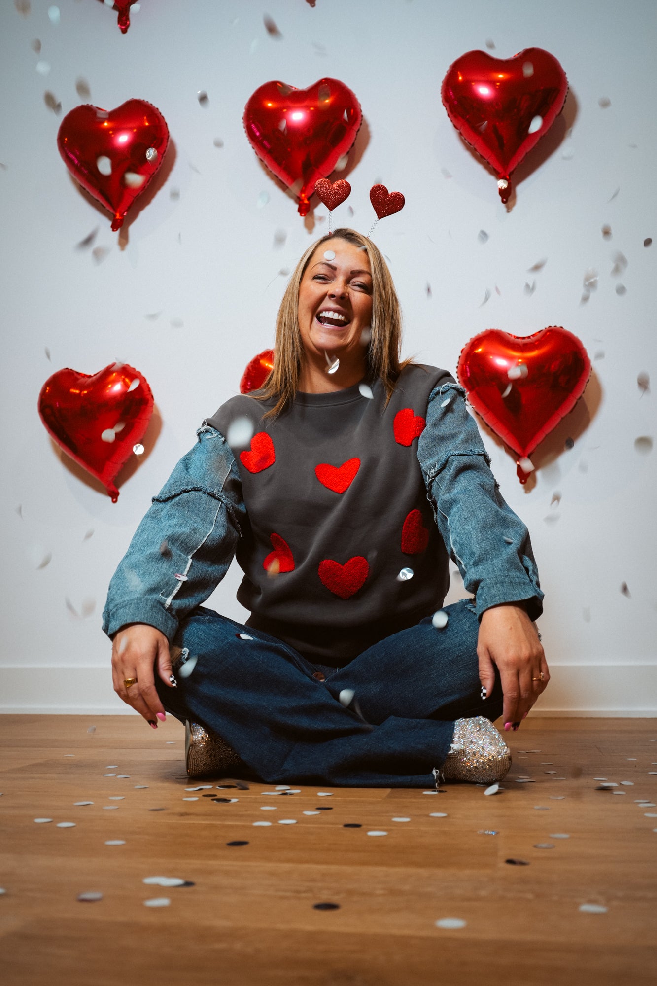 Hearts and Denim - Buttercup Lynne Boutique