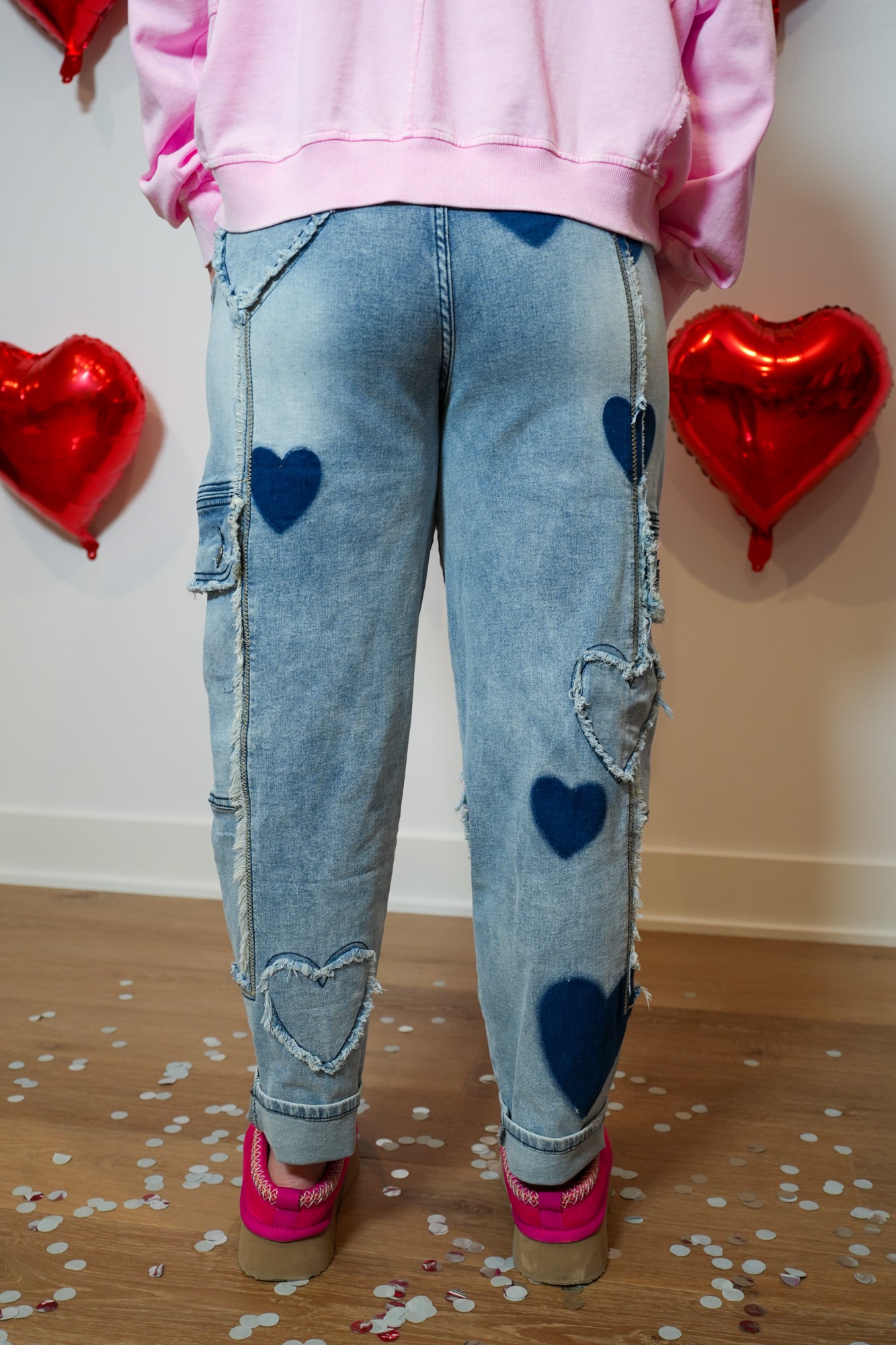 Heart Patch Denim