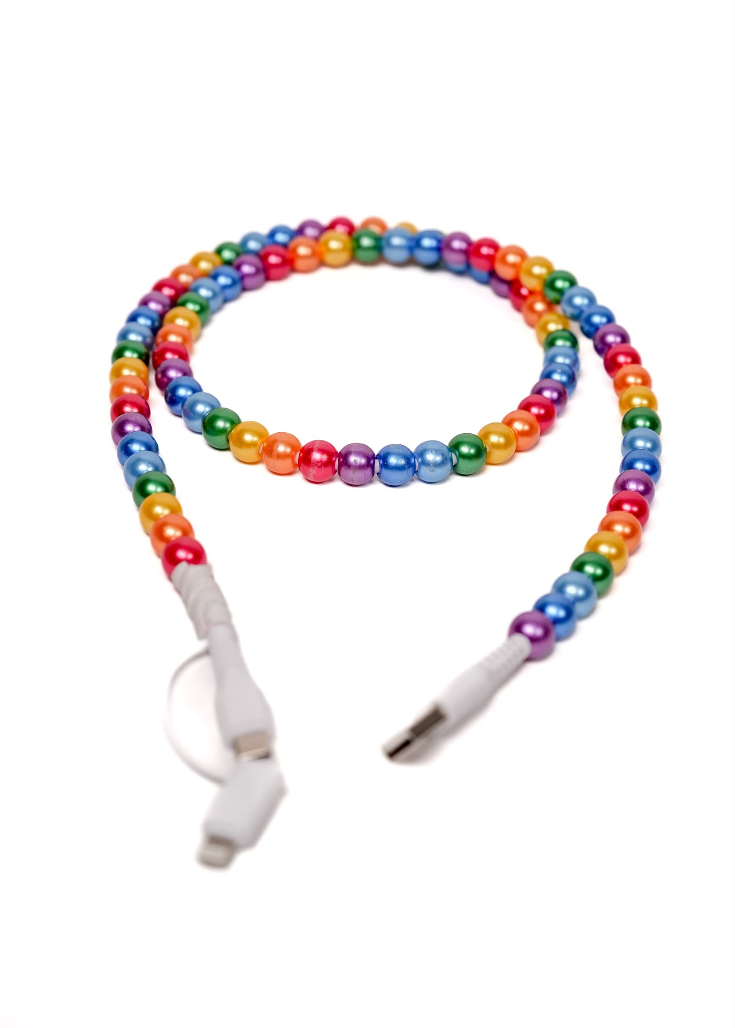 Beaded Charging Cords - Fit for all device USBC & Lightening - Buttercup Lynne Boutique