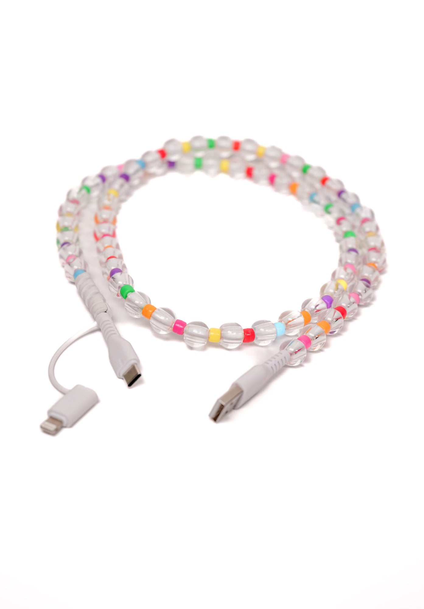 Beaded Charging Cords - Fit for all device USBC & Lightening - Buttercup Lynne Boutique