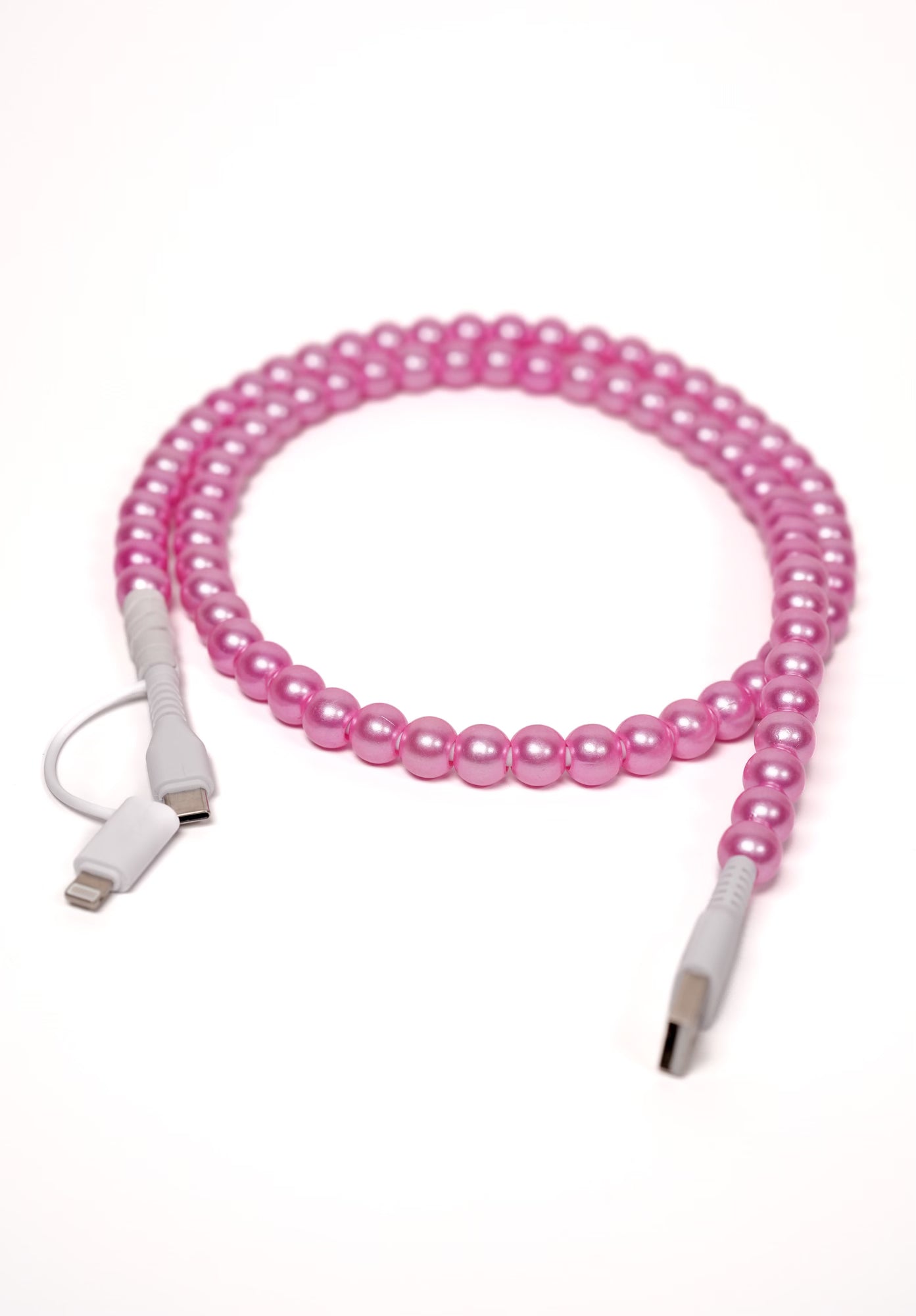 Beaded Charging Cords - Fit for all device USBC & Lightening - Buttercup Lynne Boutique