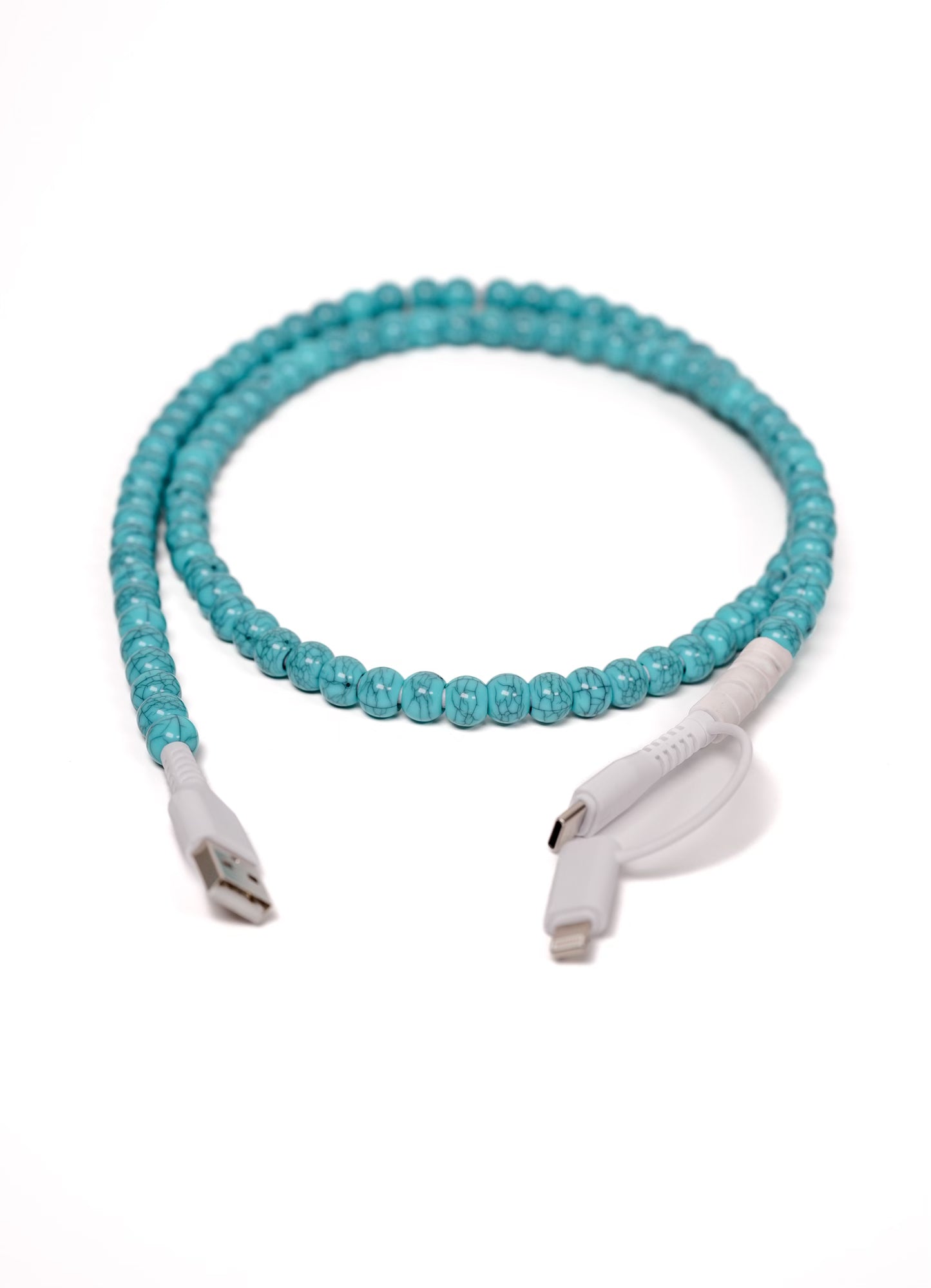 Beaded Charging Cords - Fit for all device USBC & Lightening - Buttercup Lynne Boutique