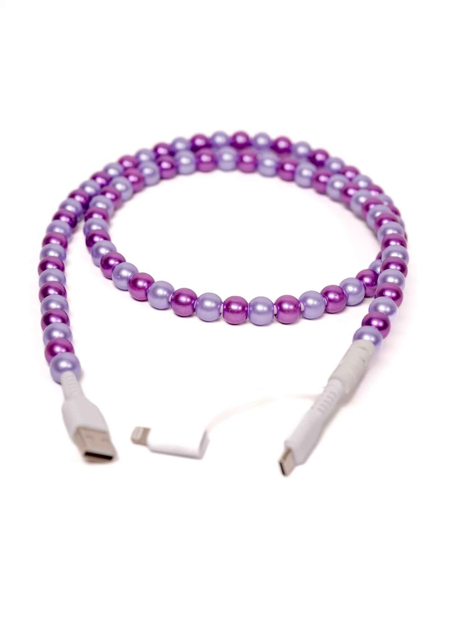 Beaded Charging Cords - Fit for all device USBC & Lightening - Buttercup Lynne Boutique