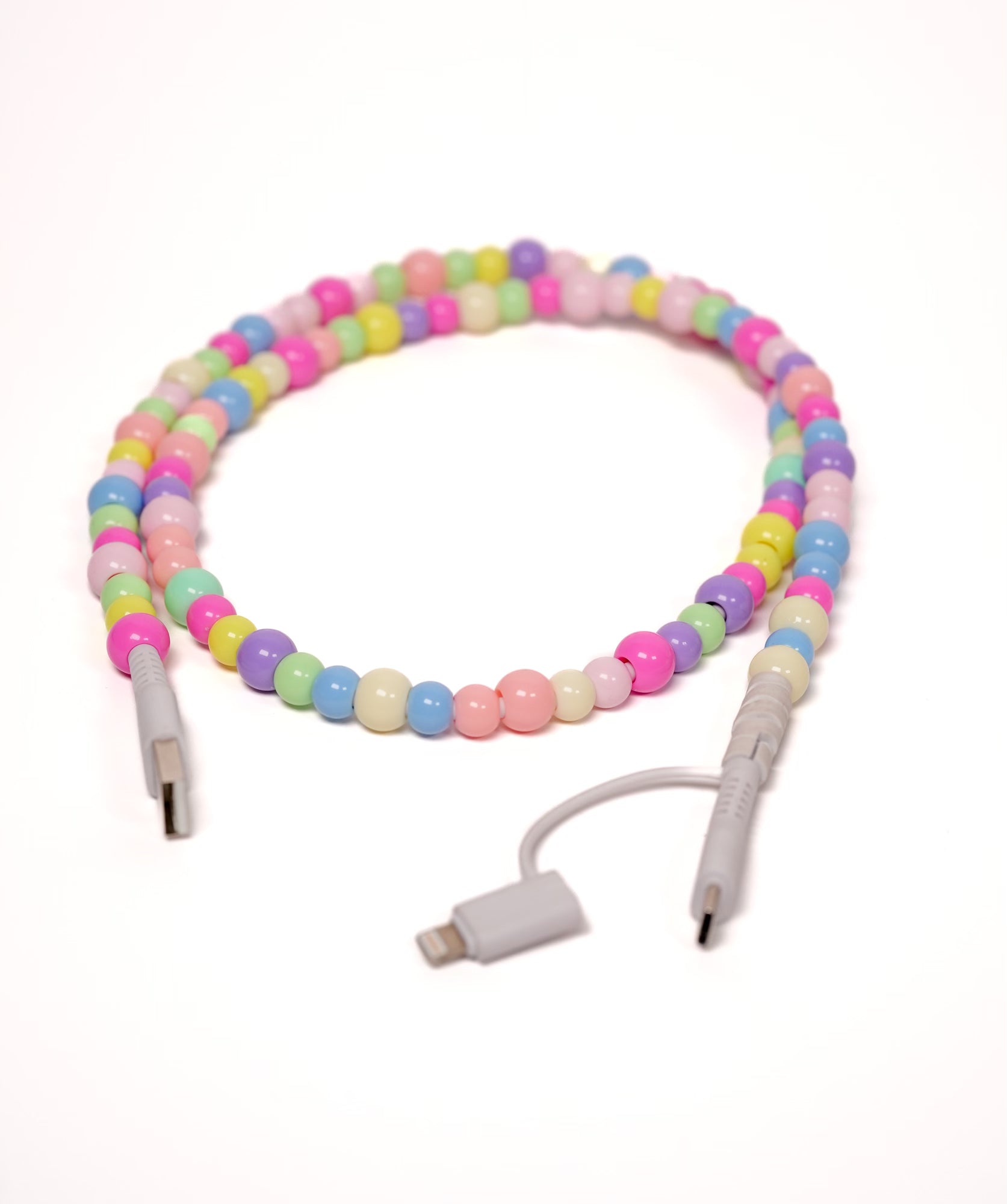 Beaded Charging Cords - Fit for all device USBC & Lightening - Buttercup Lynne Boutique