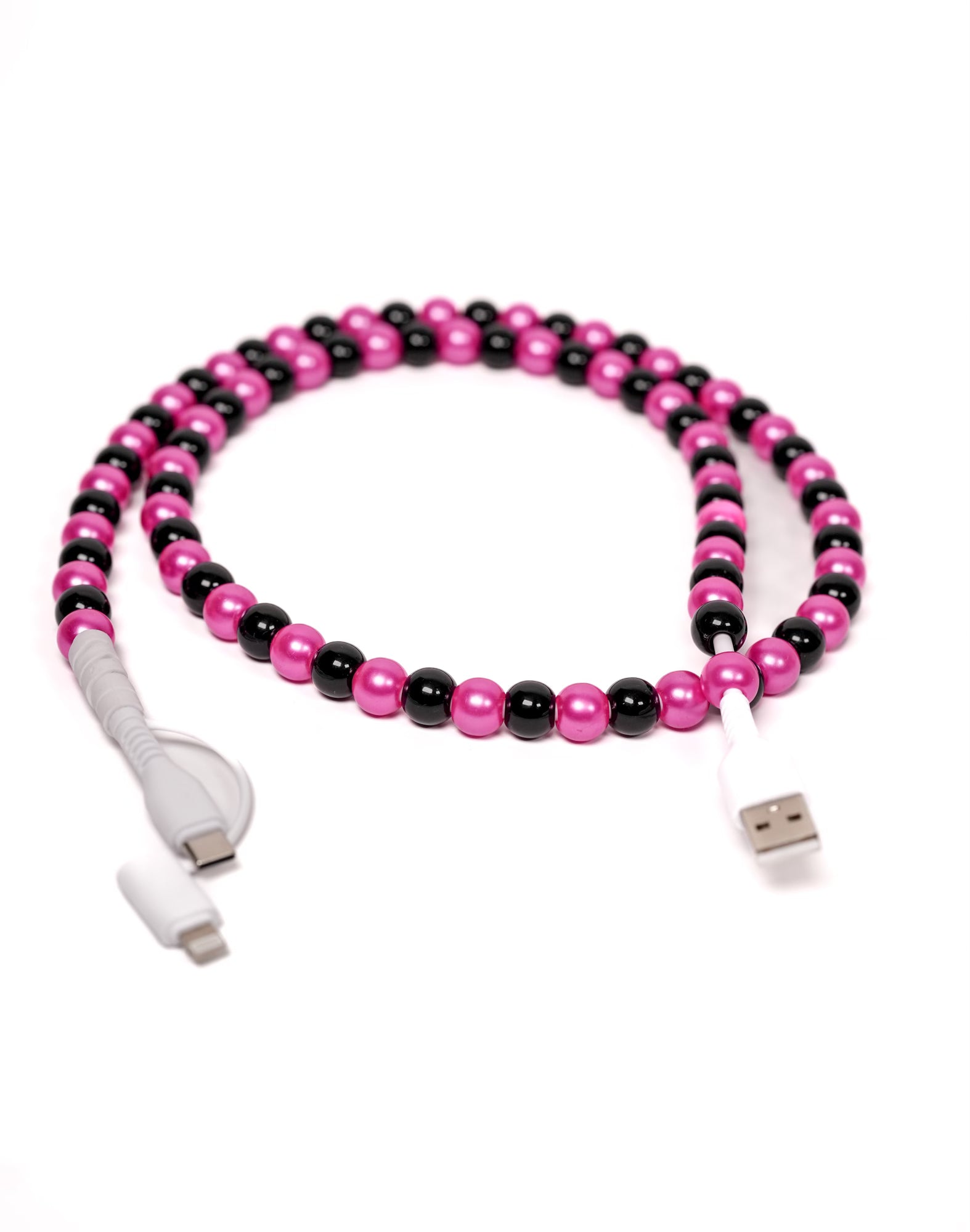 Beaded Charging Cords - Fit for all device USBC & Lightening - Buttercup Lynne Boutique