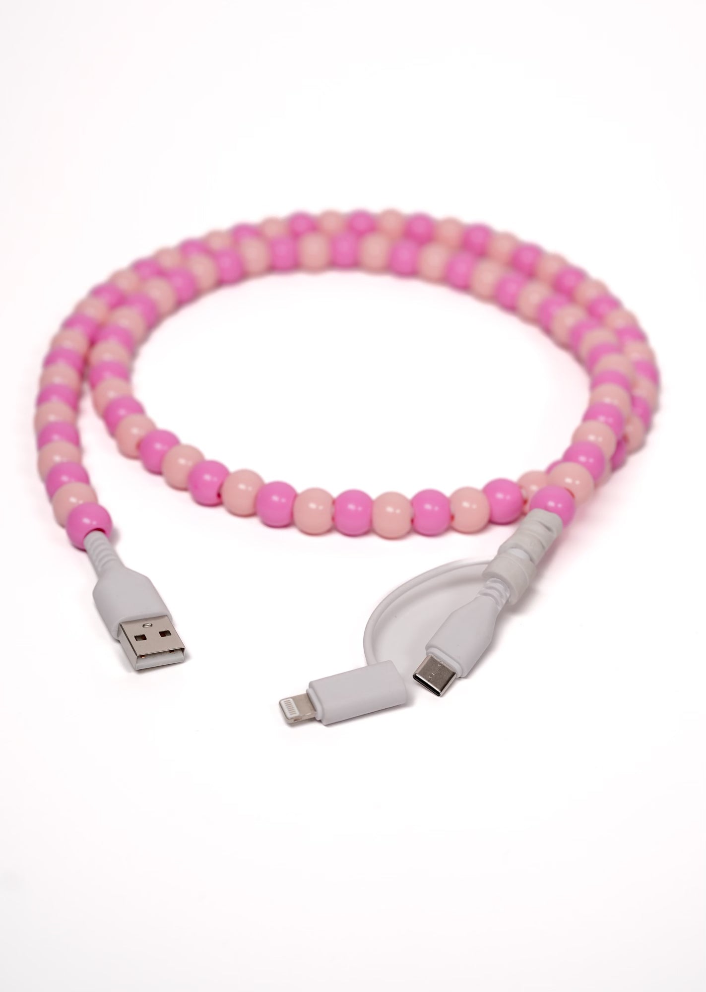 Beaded Charging Cords - Fit for all device USBC & Lightening - Buttercup Lynne Boutique