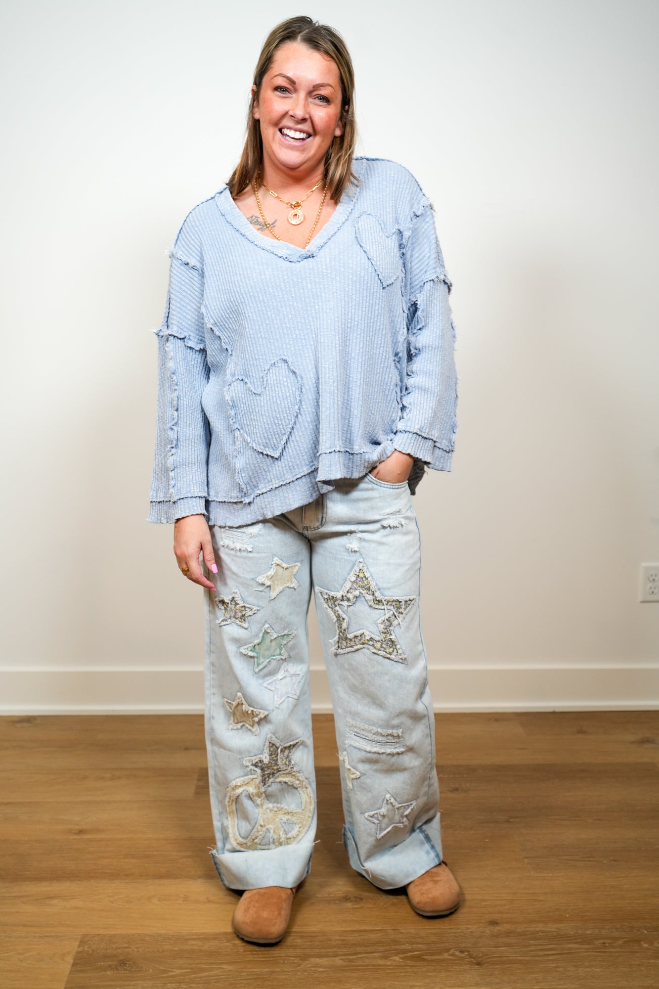 Star Seeker Washed Super Star Jeans - Buttercup Lynne Boutique