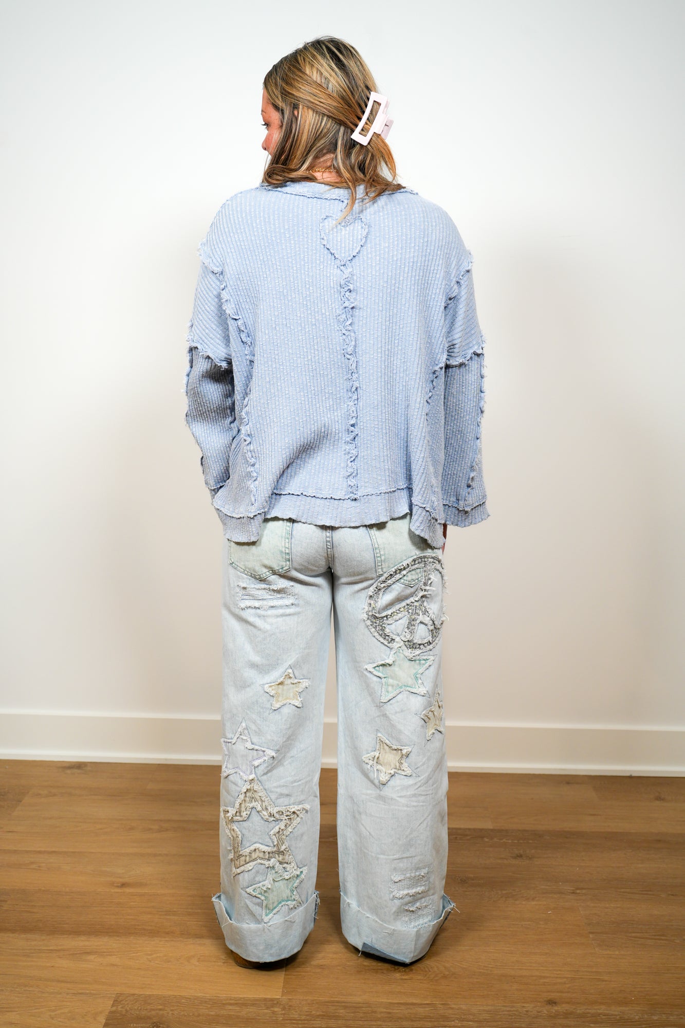 Star Seeker Washed Super Star Jeans - Buttercup Lynne Boutique