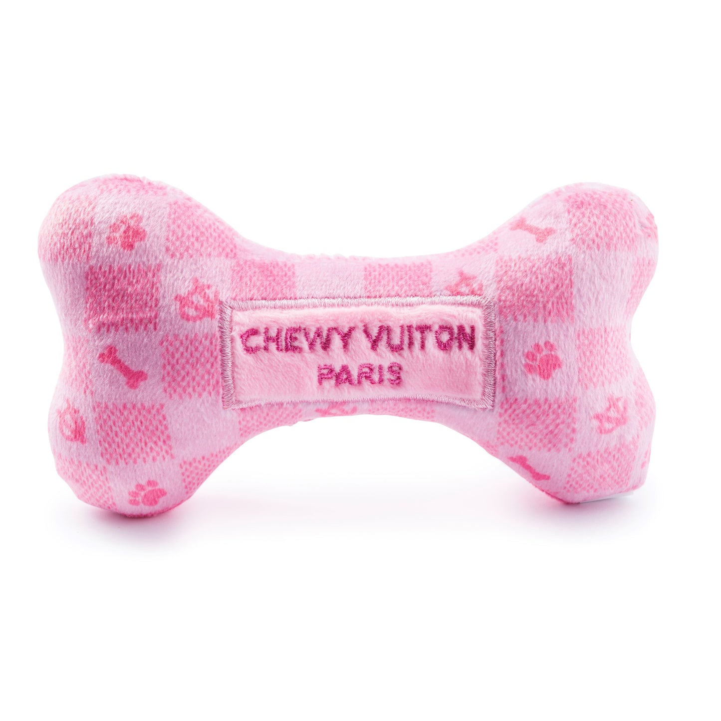 Pink Checker Chewy Vuiton Bone