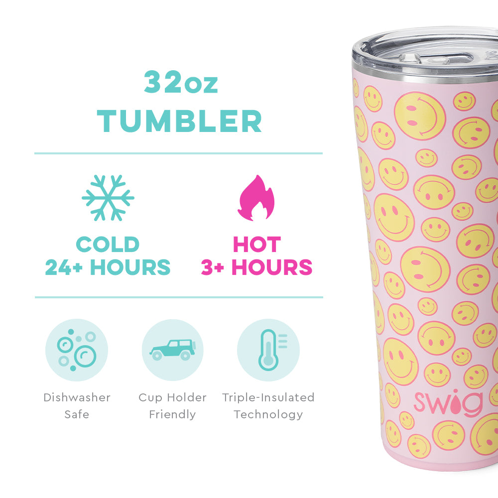 Oh Happy Day Tumbler (32oz) - SWIG