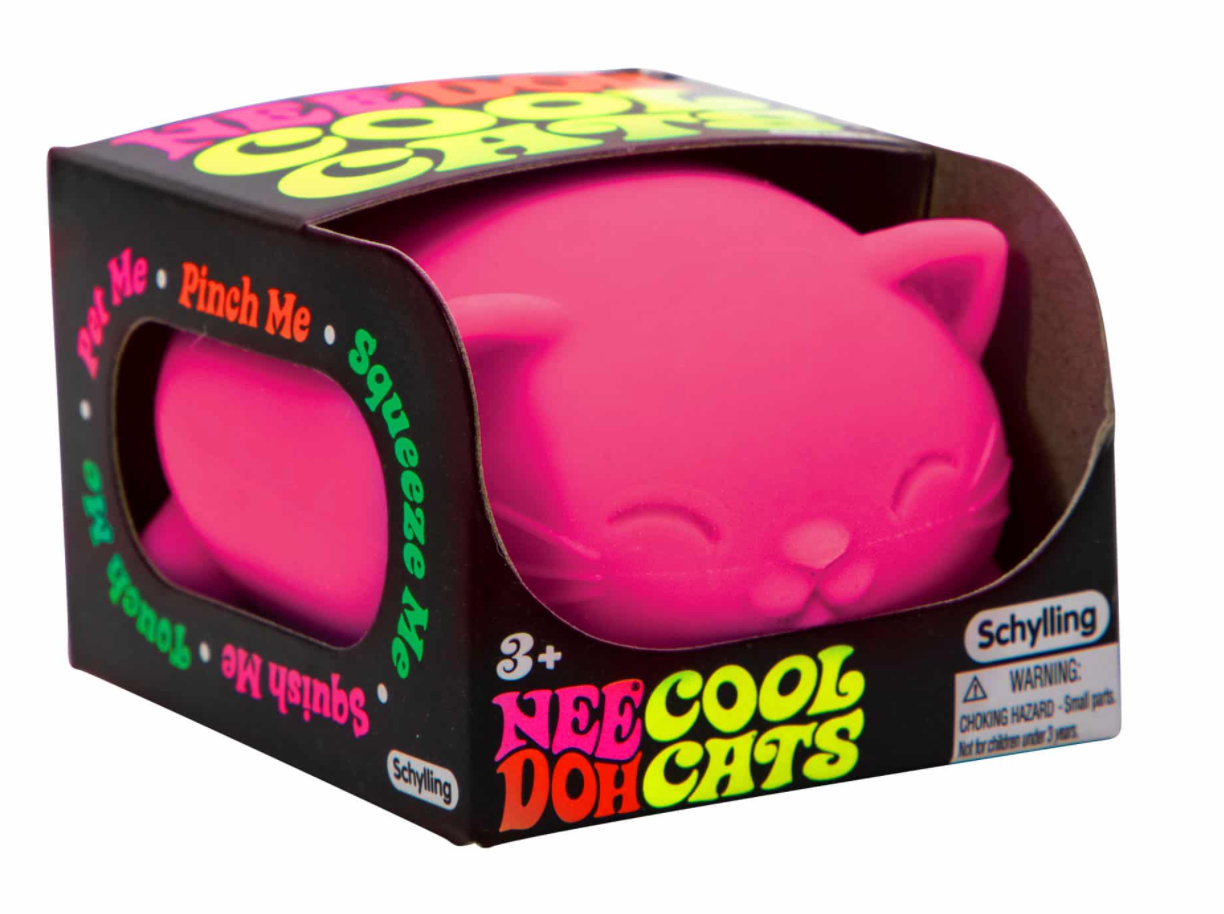 NeeDoh Cool Cats Squishy Fidget Ball