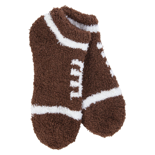 Football Cozy Low Sock - Buttercup Lynne Boutique