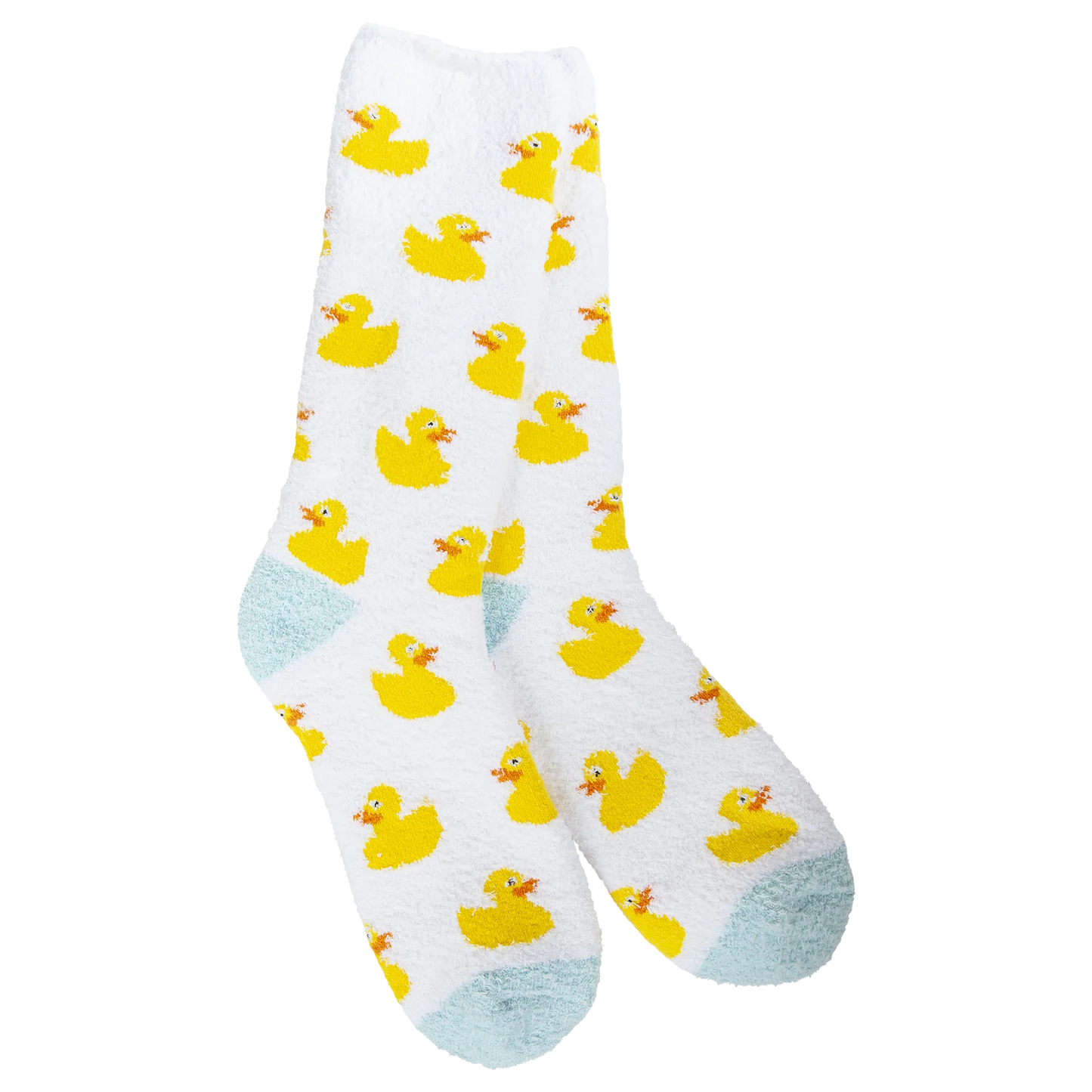 Rubber Duckie Cozy Crew Sock - Buttercup Lynne Boutique