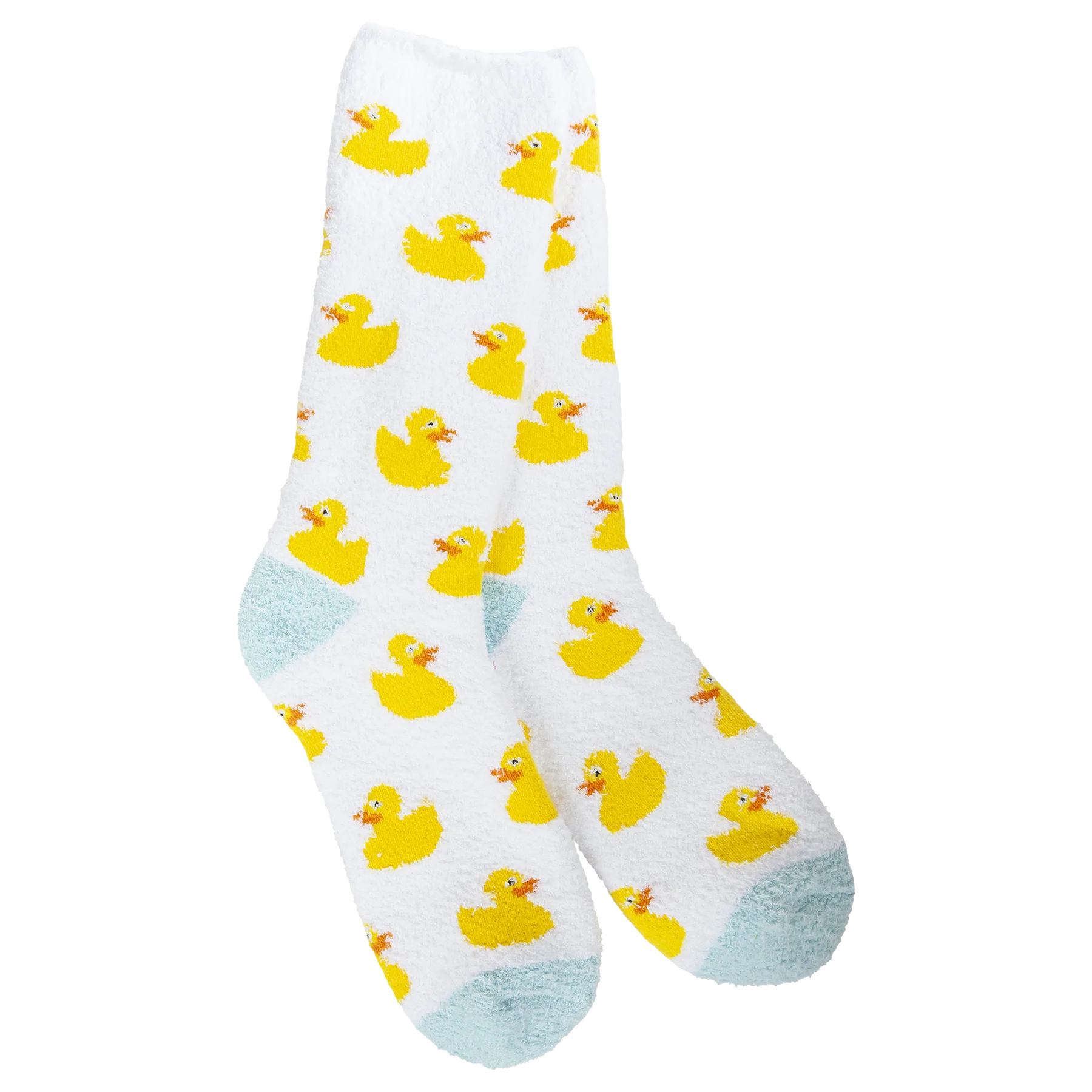 Rubber Duckie Cozy Crew Sock - Buttercup Lynne Boutique