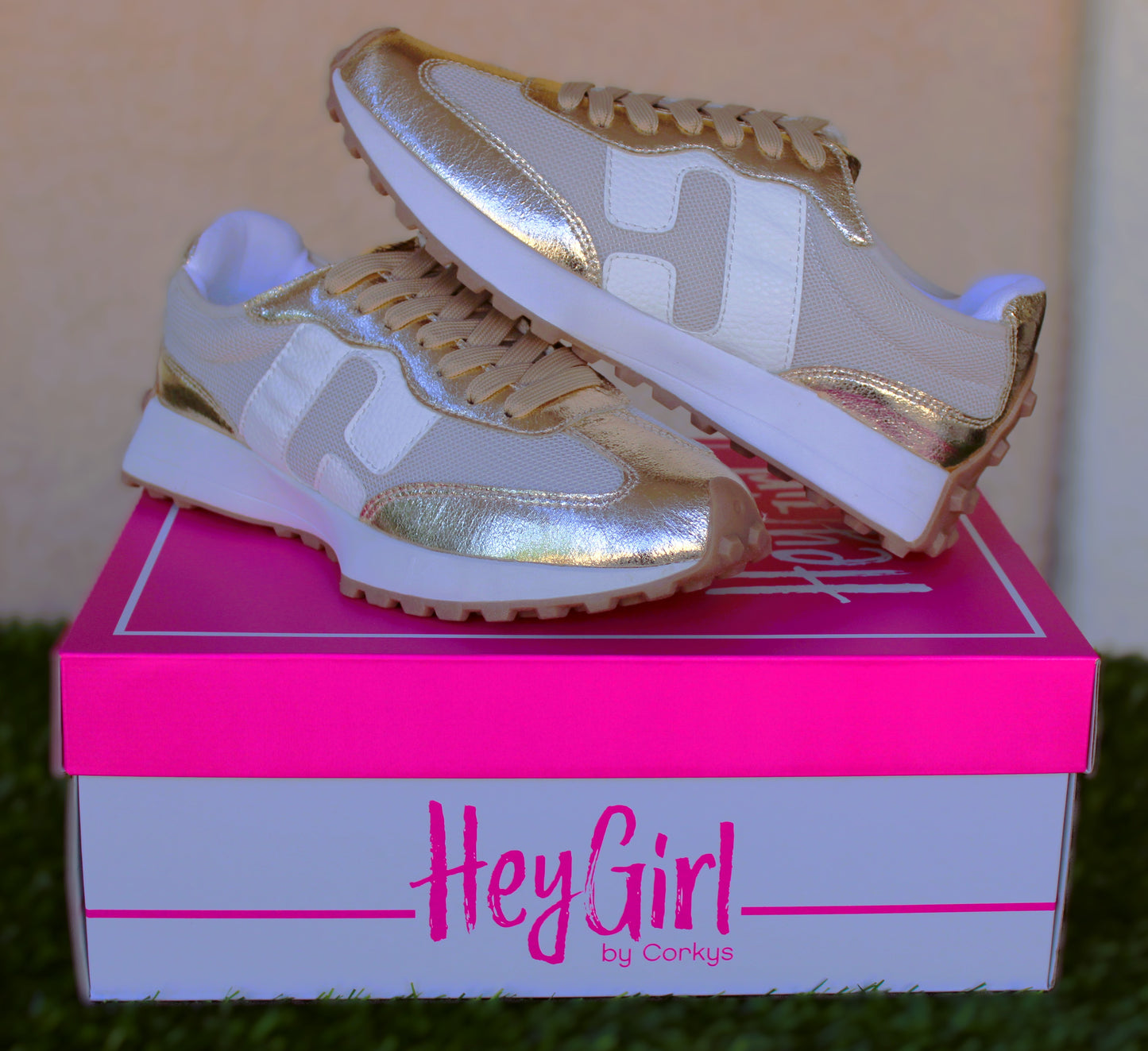 Size 9 -Corkys You're Welcome Sneakers - Buttercup Lynne Boutique