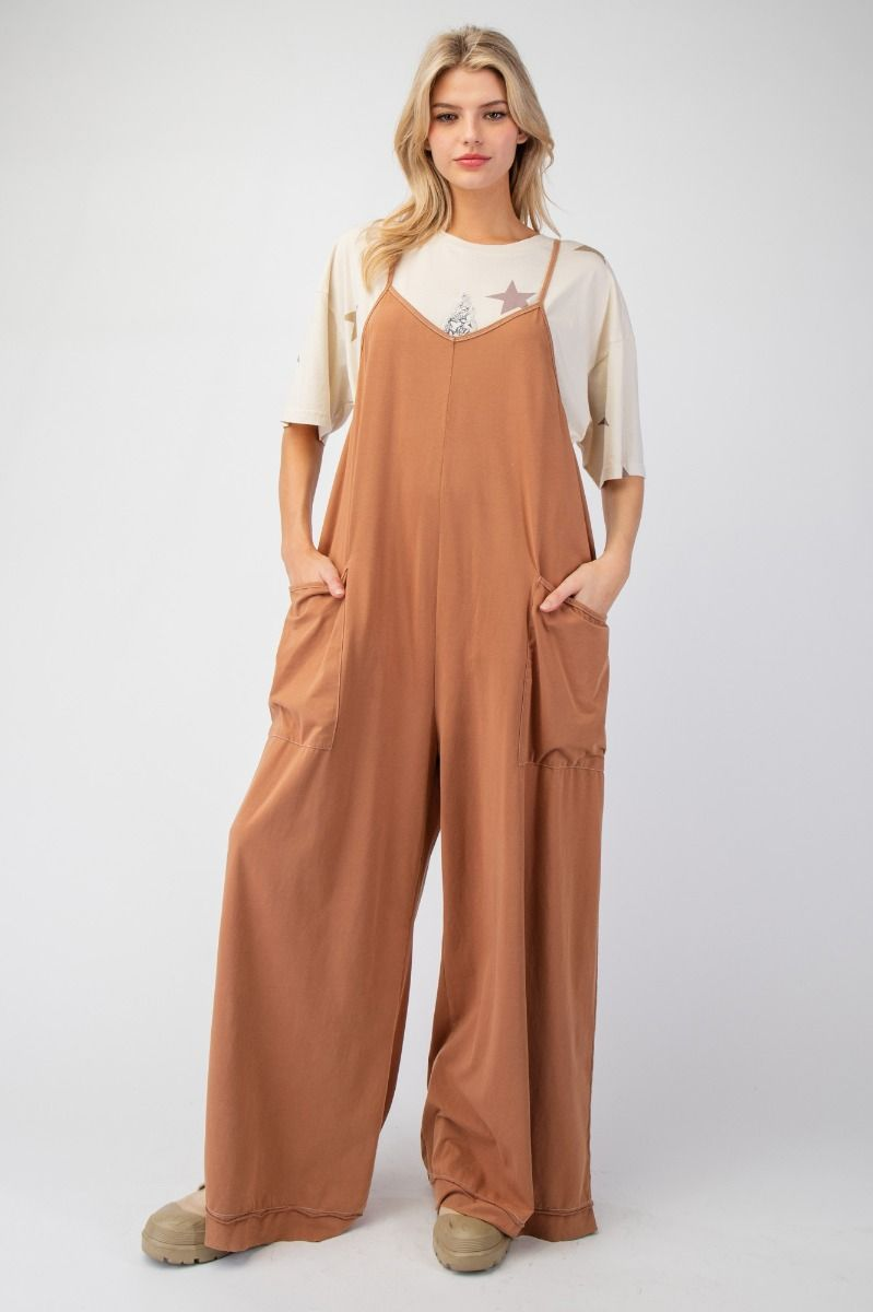 Time Again Wide Leg Jumpsuit