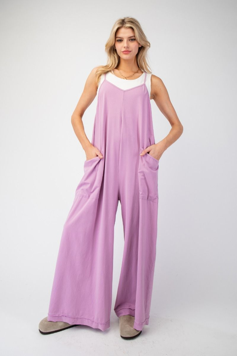 Time Again Wide Leg Jumpsuit