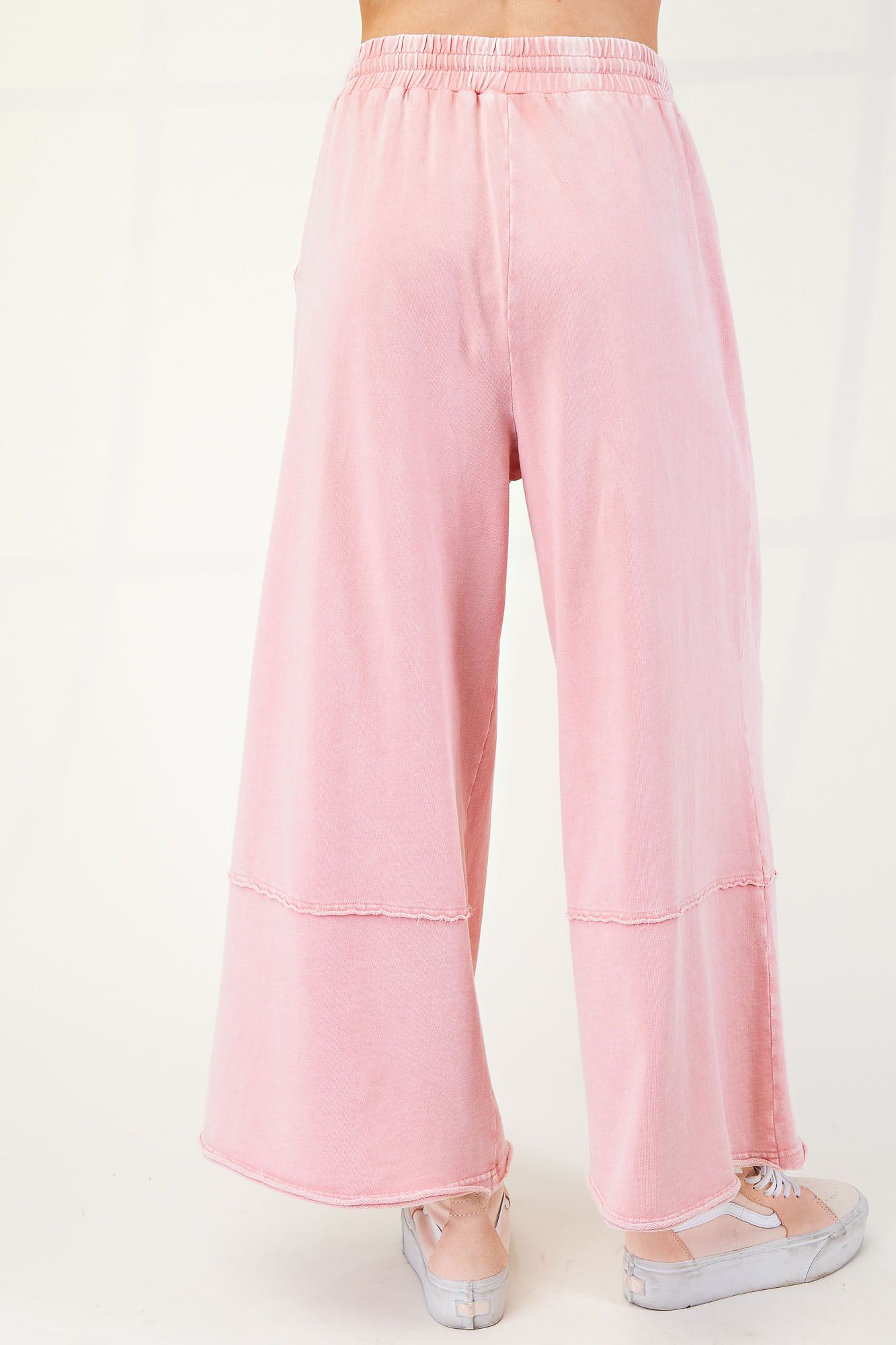 Flower Patch Mineral Washed Pants - Buttercup Lynne Boutique