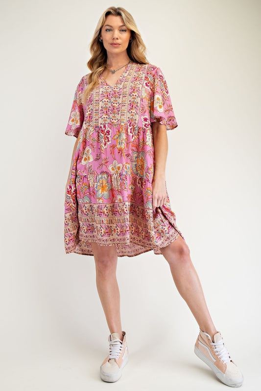 ED71286 Challis Dress