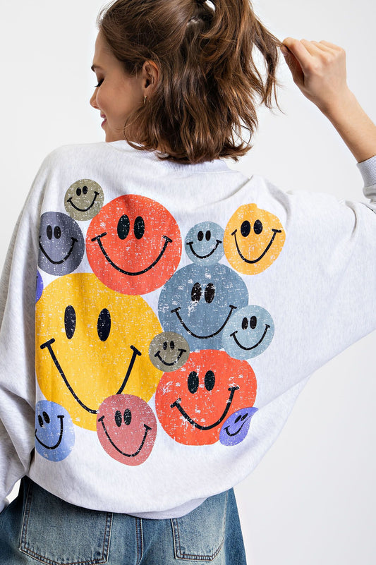 Happy Face Pullover